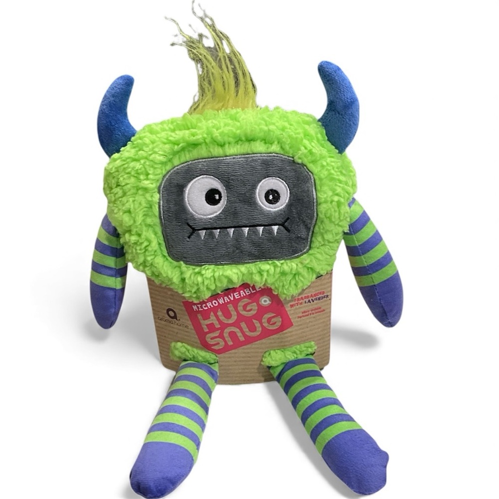NWT Microwavable Heating Pad Lavender Scented Monster Hug Snug